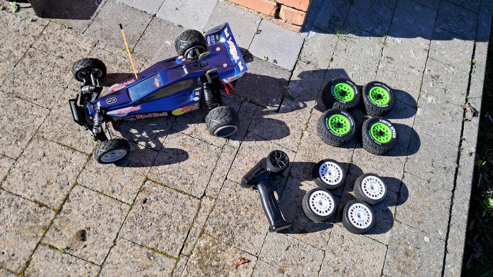 traxxas bandit brusched, Hobby en Vrije tijd, Ophalen of Verzenden, Motor