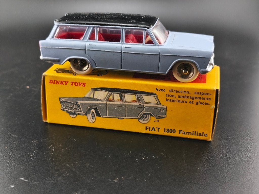 DINKY TOYS FRANCE FIAT 1800 FAMILIALE REF 548, Enlèvement ou Envoi, Utilisé, Voiture, Dinky Toys