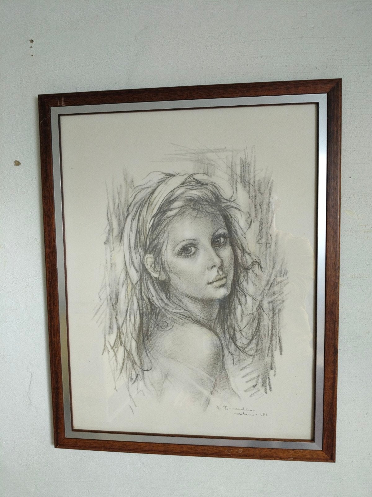 Vintage print Milano 1974, Antiquités & Art, Art | Dessins & Photographie, Enlèvement