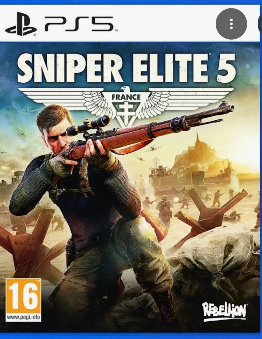 Ps5 Sniper elite 5, Enlèvement, Utilisé