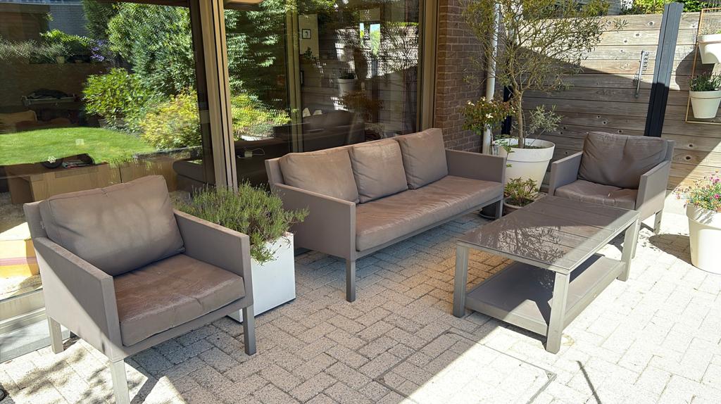 Tuinset life outdoor living, Ophalen, 5 zitplaatsen, Gebruikt, Aluminium