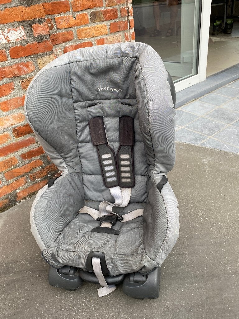 Grijze Premaman autostoel groep 1 of 9 tot 18 kg, Kinderen en Baby's, Autostoeltjes, Overige merken, 9 t/m 18 kg, Ophalen of Verzenden