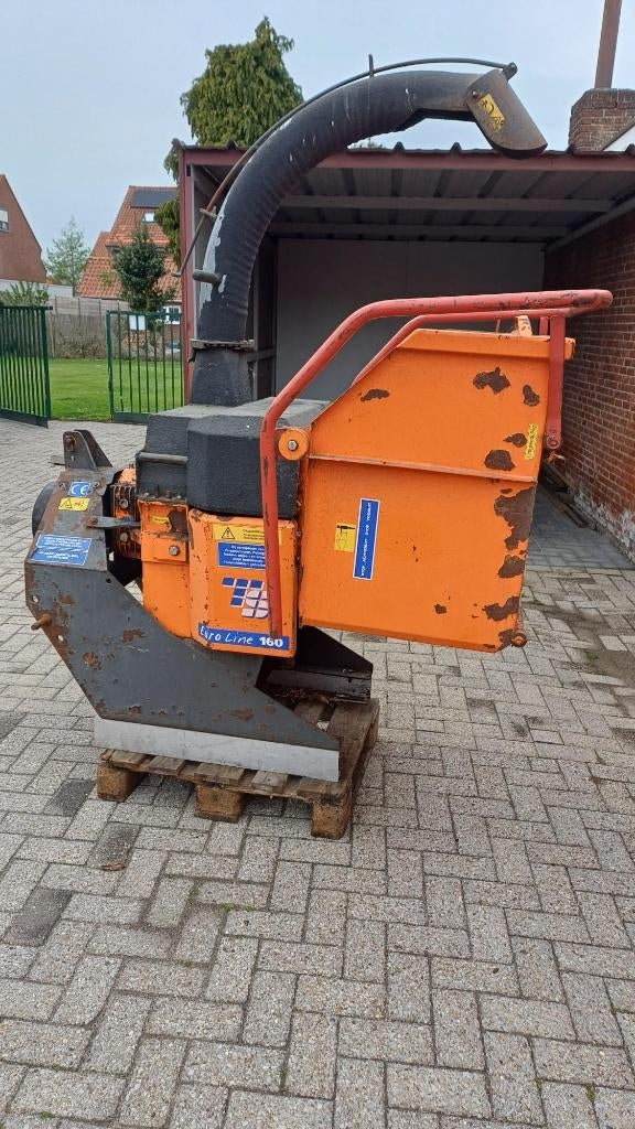 Houthakselaar Euroline 160, Tuin en Terras, Ophalen, Gebruikt, Benzine, Tunningen