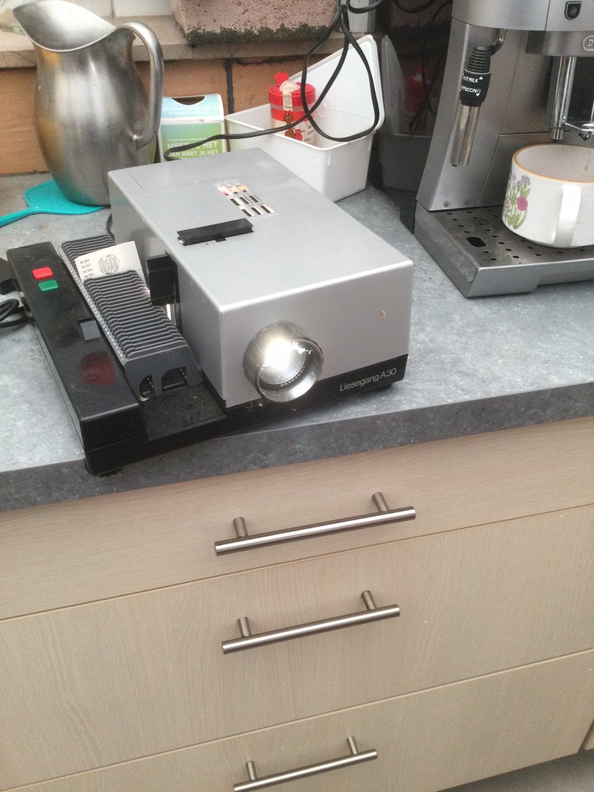 Diaprojector Liesegang A30, Ophalen of Verzenden, Zo goed als nieuw