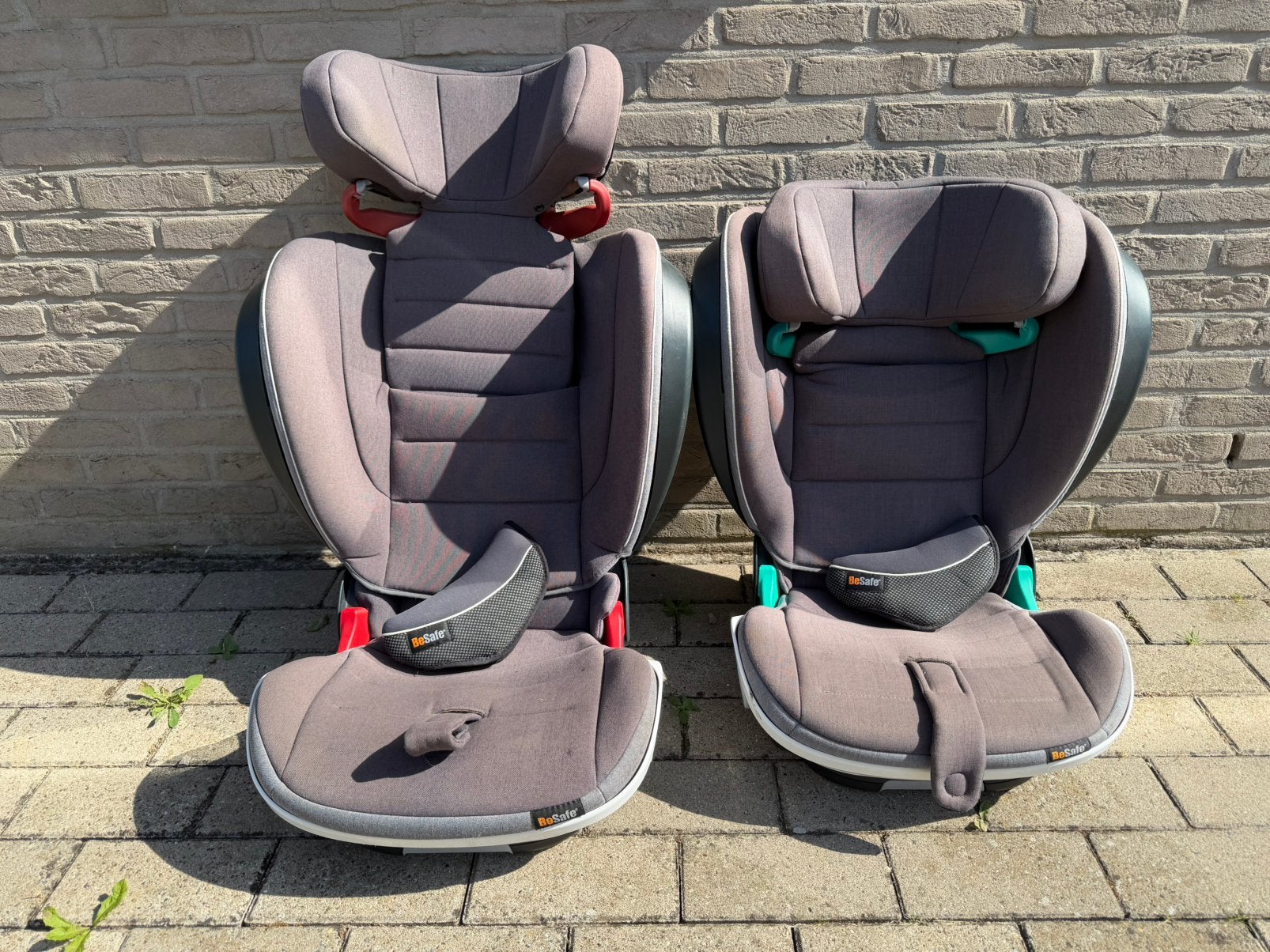 BeSafe autostoelen apart of samen te koop, Verstelbare rugleuning, Gebruikt, 15 t/m 36 kg, Isofix