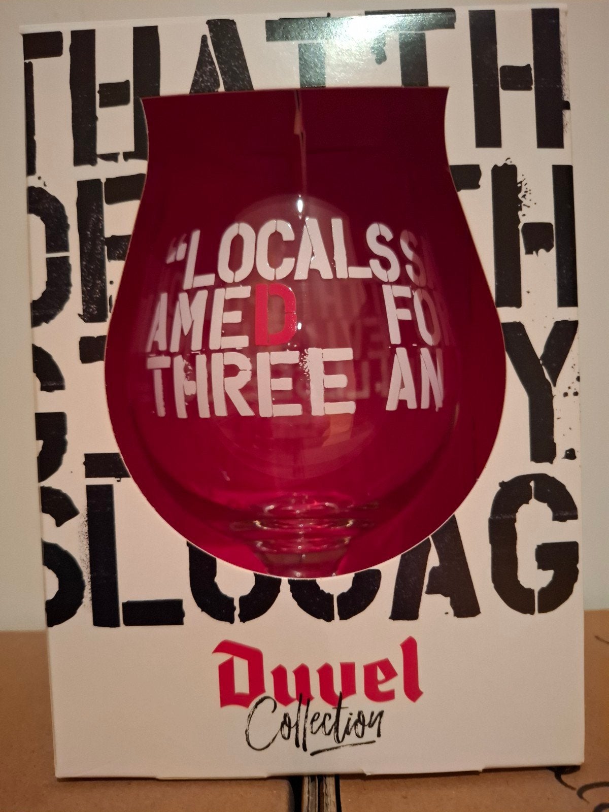 Duvelglas Michel Moortgat/ Rolling Stones Magazine, Enlèvement ou Envoi, Duvel