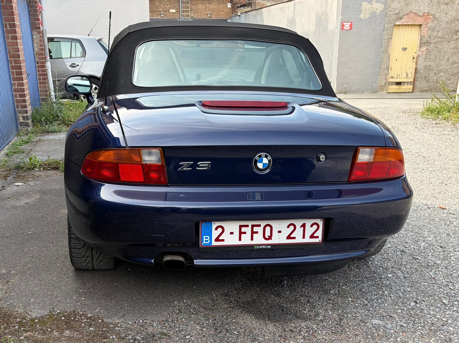 Te koop BMW Z3, Auto's, Achterwielaandrijving, Cabriolet, Blauw, Leder en Stof