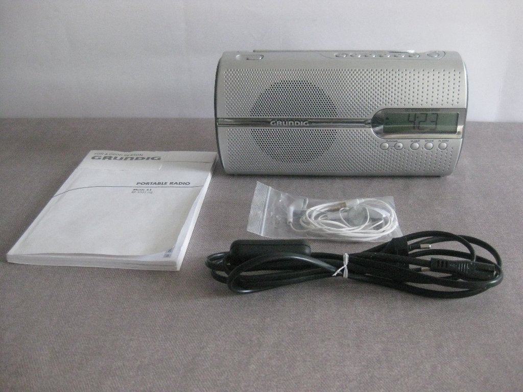 Portable radio Grundig, Ophalen, Radio