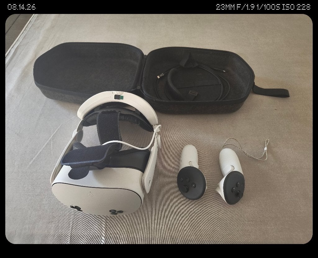 Meta quest 3s met extra batterij 200€, Ophalen of Verzenden, Zo goed als nieuw, VR-bril, Overige platformen