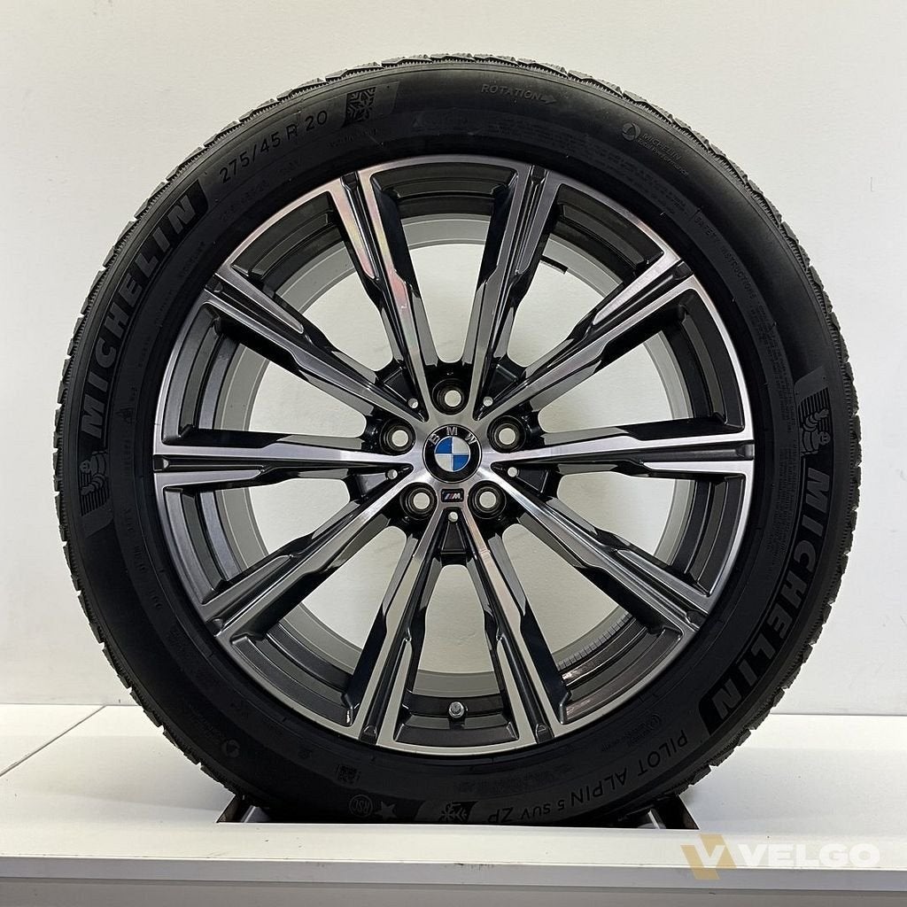 BMW X5 G05 EN X6 G06 SET VELGEN + WINTERBANDEN 20 INCH ORIG., Auto-onderdelen, Gebruikt, -, 275 mm, -