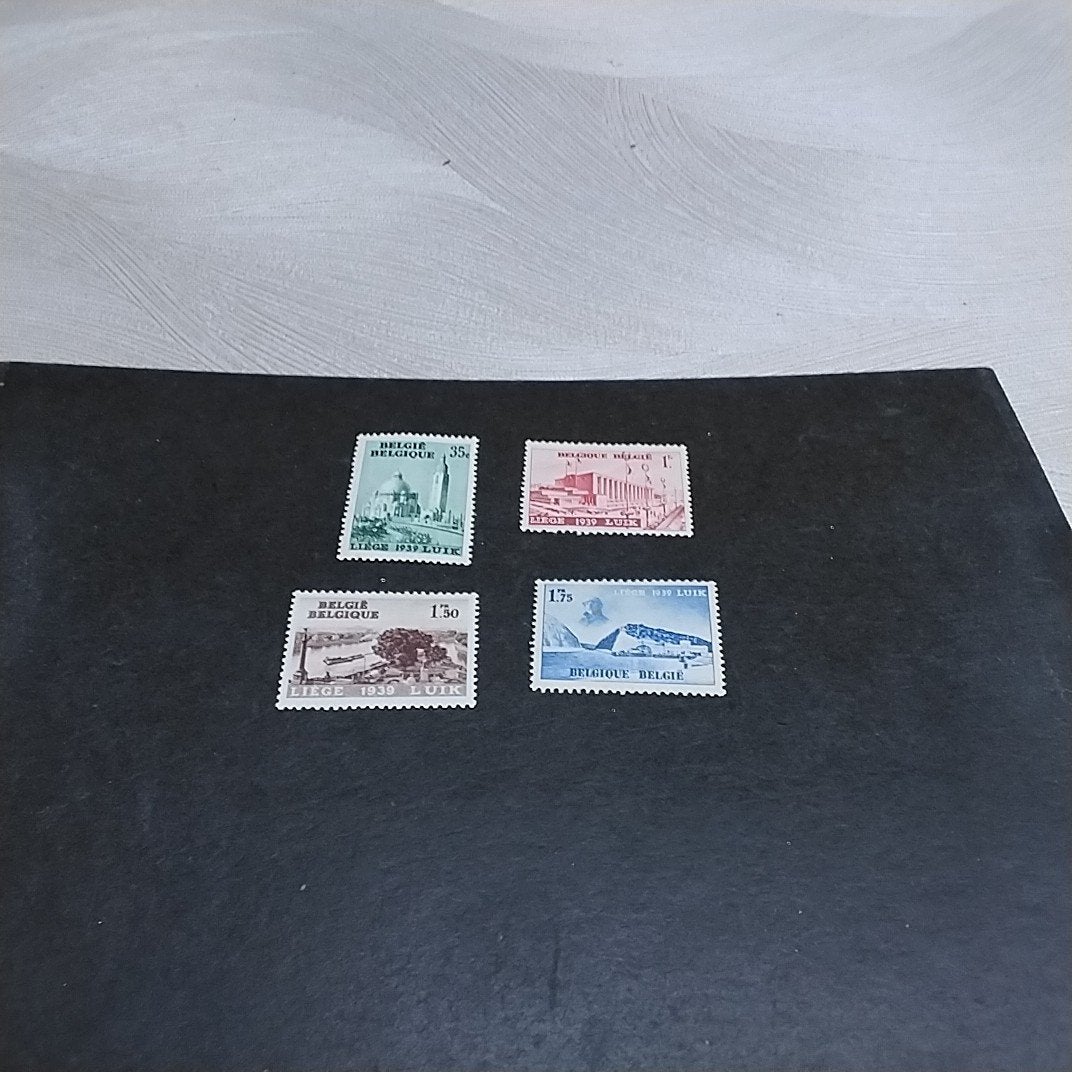 BELGIE  484/487 postfris met cote 15,00 €, Ophalen of Verzenden, Postfris