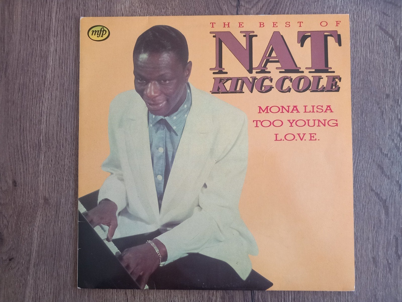 Vinyl LP The best of Nat King Cole Jazz Pop Soul, Cd's en Dvd's, Ophalen of Verzenden, 12 inch, Jazz, LP