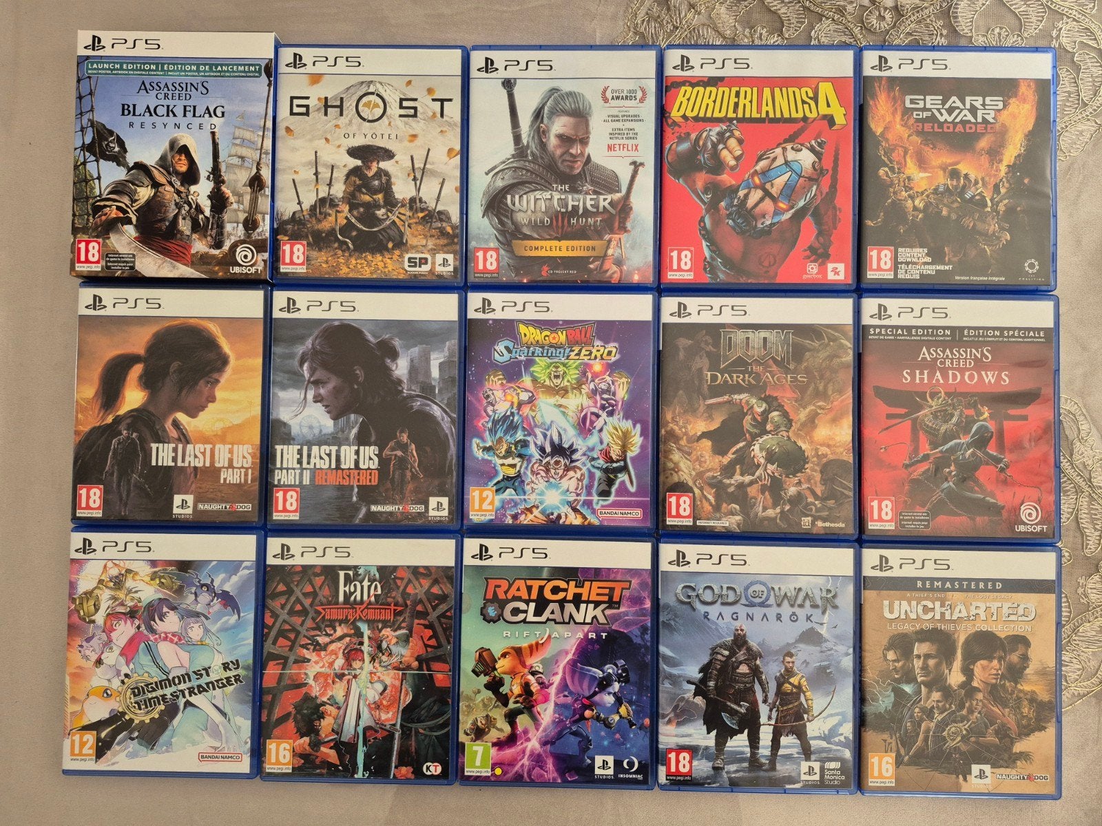 Verschillende Ps5 games., Consoles de jeu & Jeux vidéo, Enlèvement