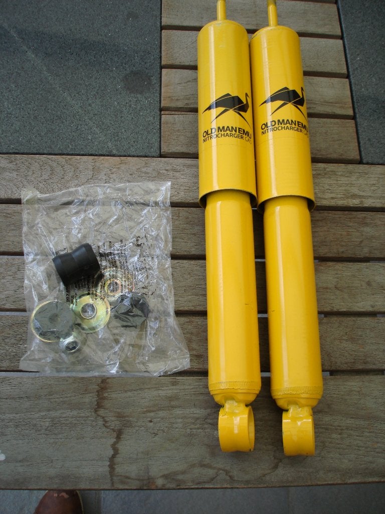 2 Heavy Duty schokdempers Old Men Emu Nitrocharger gas 4 x 4, Ophalen of Verzenden, Nieuw, Suzuki
