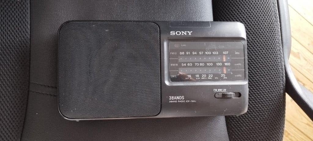 Sony ICF-790L Radio Vintage 3 Bandes FM MW LW, TV, Hi-fi & Vidéo, Enlèvement, Utilisé, Radio
