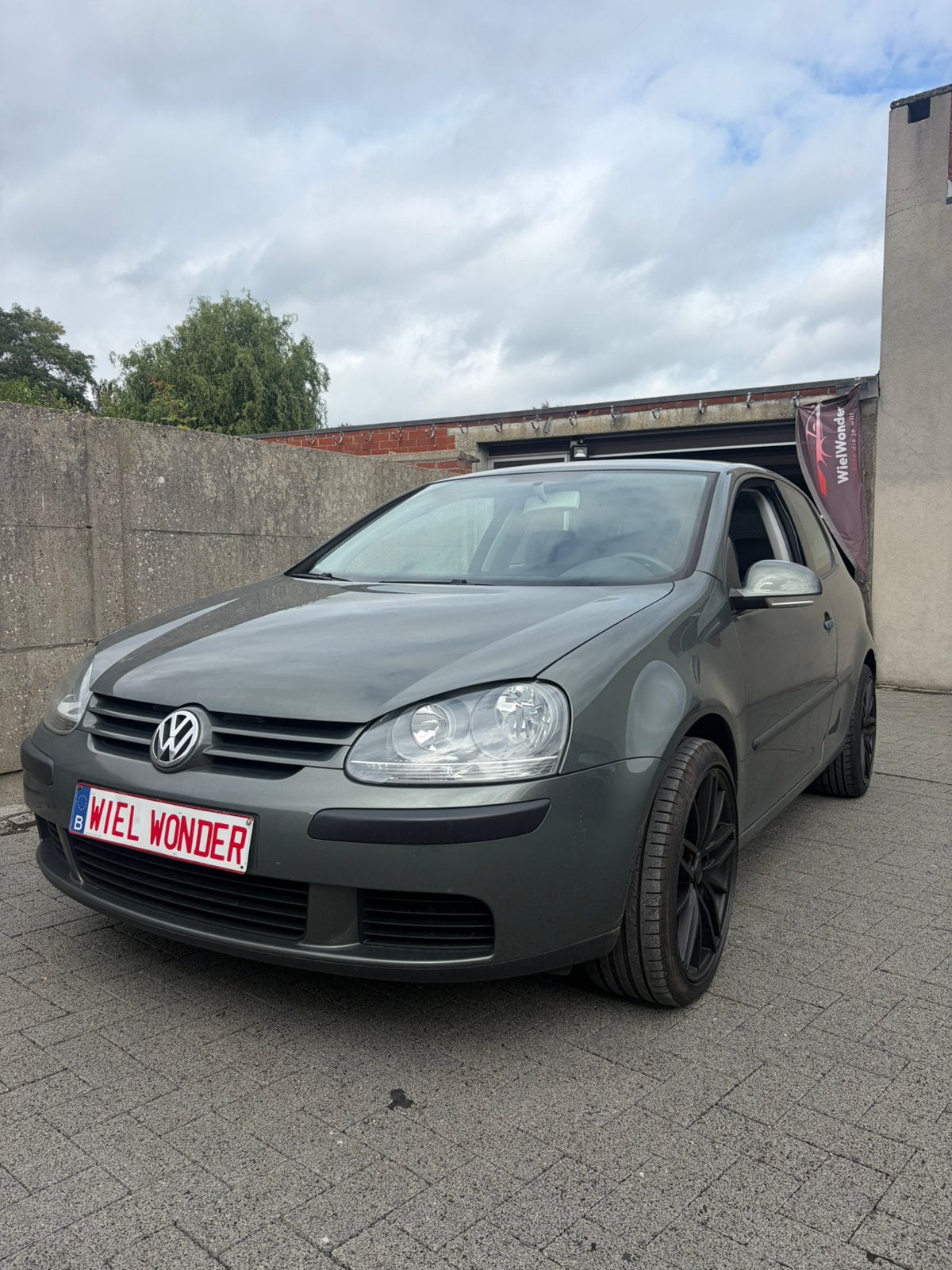 Golf 5 1.6Fsi, Airco, Auto's, Stof, Zwart, 4 cilinders, Bedrijf