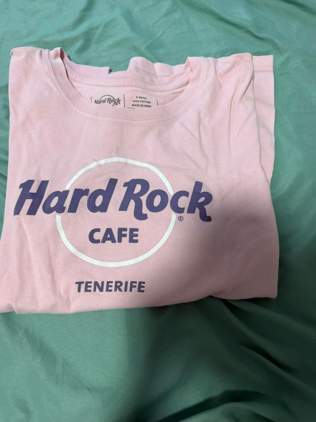 Hard Rock Cafe Tenerife T-shirt Roze XS | Origineel, Kleding | Dames, Ophalen of Verzenden, Korte mouw, Roze, Maat 34 (XS) of kleiner