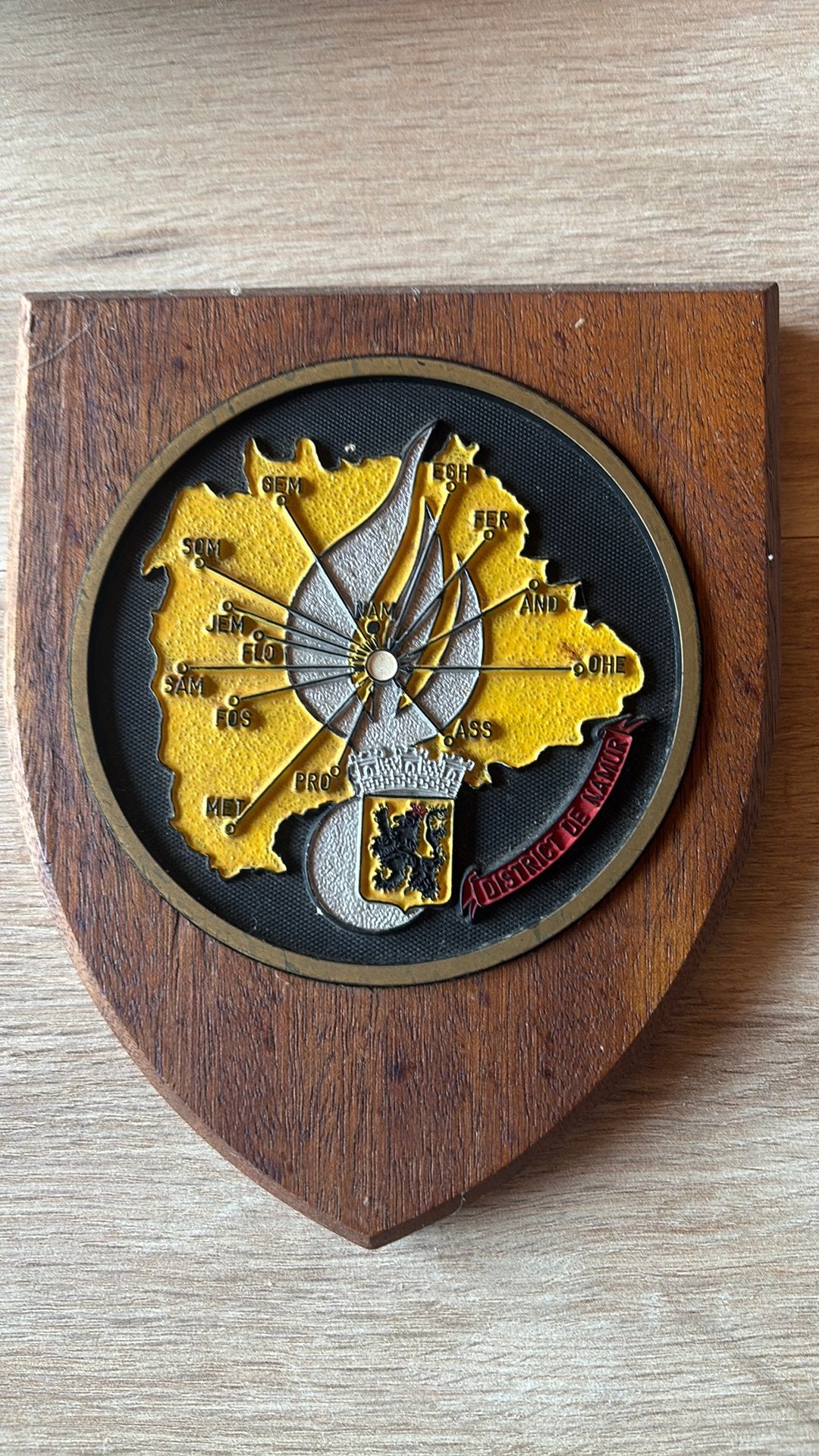 Crest Gendarmerie, Kanton Namen, Verzamelen, Ophalen of Verzenden, Rijkswacht