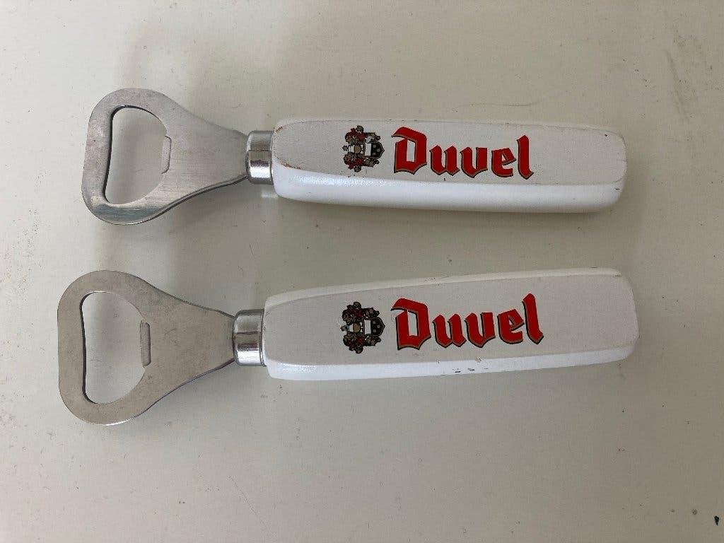 2 flesopeners Duvel, Enlèvement ou Envoi, Ouvre-bouteille, Duvel