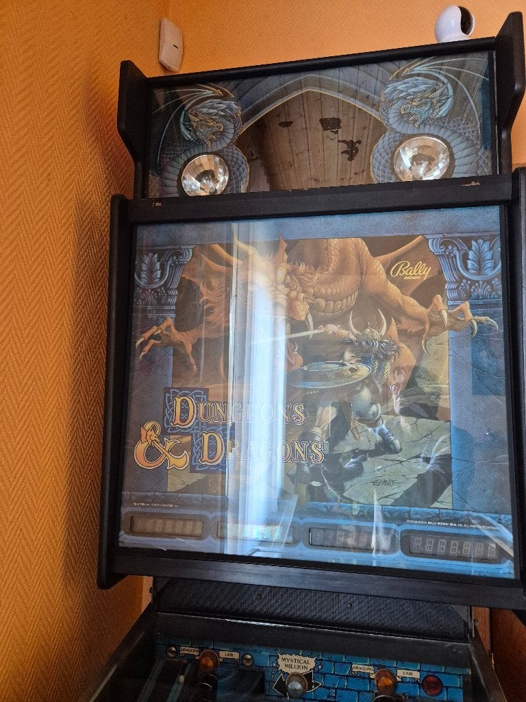 Flipper Dungeons  & Dragons, Collections, Machines | Flipper (jeu), Bally, Flipper (jeu), Enlèvement, Utilisé