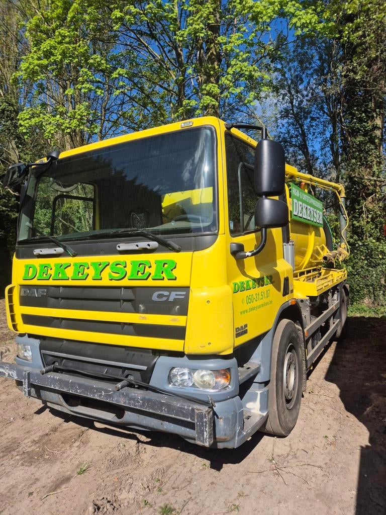 Camion aspirateur DAF 75CF250 EURO 5, Autos, Camions, Euro 5, Achat, Automatique, Particulier