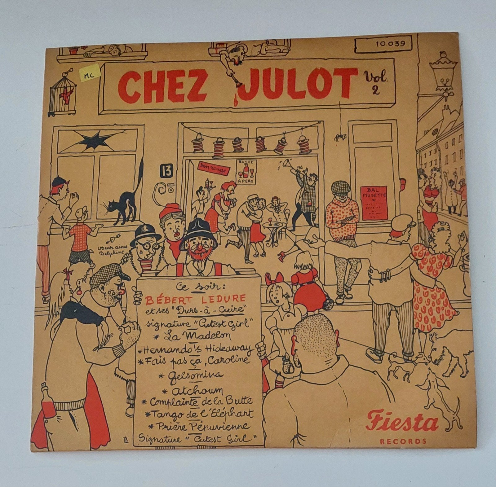 vinyle 33 tours "Chez Julot " volume 2, Enlèvement ou Envoi, Utilisé