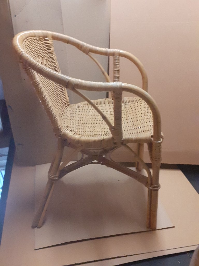Rieten stoelen, Ophalen, Zo goed als nieuw, Riet of Rotan, Vier