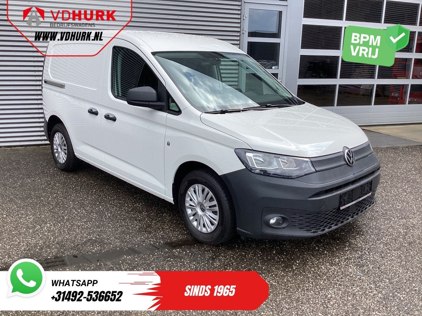 Volkswagen Caddy Cargo 2.0 TDI 100 pk Omvormer/ Sortimo/ Cru, Auto's, Bestelwagens en Lichte vracht, Bedrijf, ABS, Airconditioning