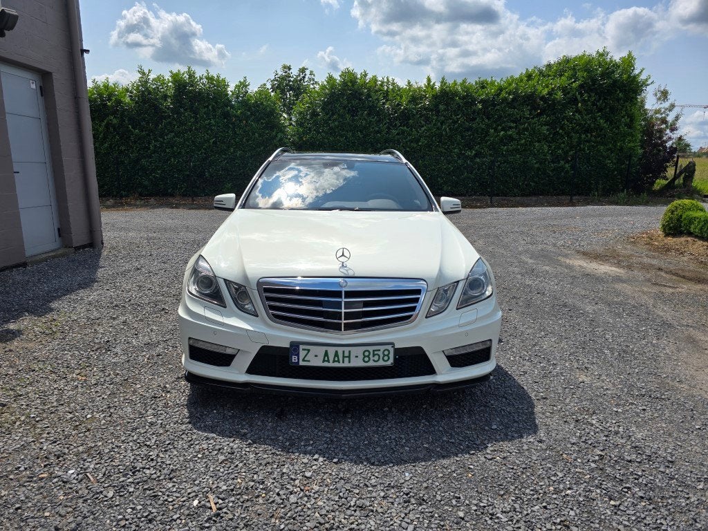 Unieke Mercedes E63 AMG 6.2 V8 , Lichte vracht !, Autos, Cuir, Euro 5, Achat, Entreprise