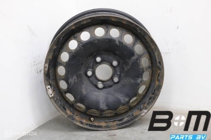 1 losse stalen velg 15 inch Polo 2G 2Q0601027A, Gebruikt, Velg(en)