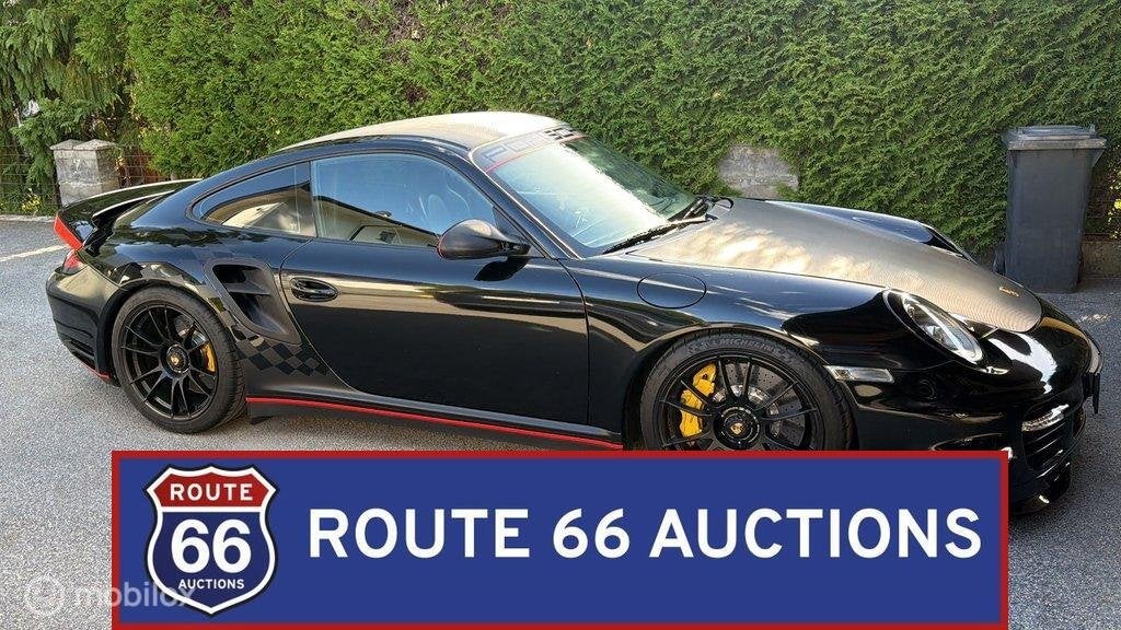 Porsche 911 Turbo S (997) | 2011 | Route 66 Auctions, Auto's, Gebruikt, Zwart, Bedrijf, Handgeschakeld