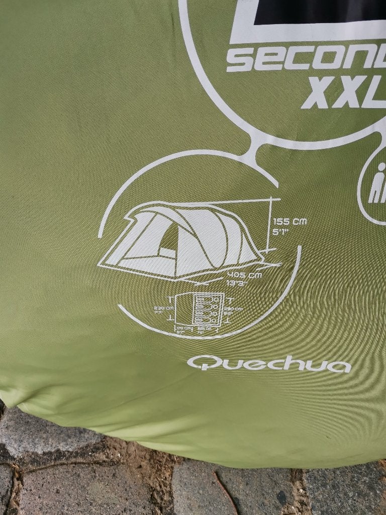 tente quechua 4personen, Tuin en Terras, Overkappingen, Ophalen, Zo goed als nieuw