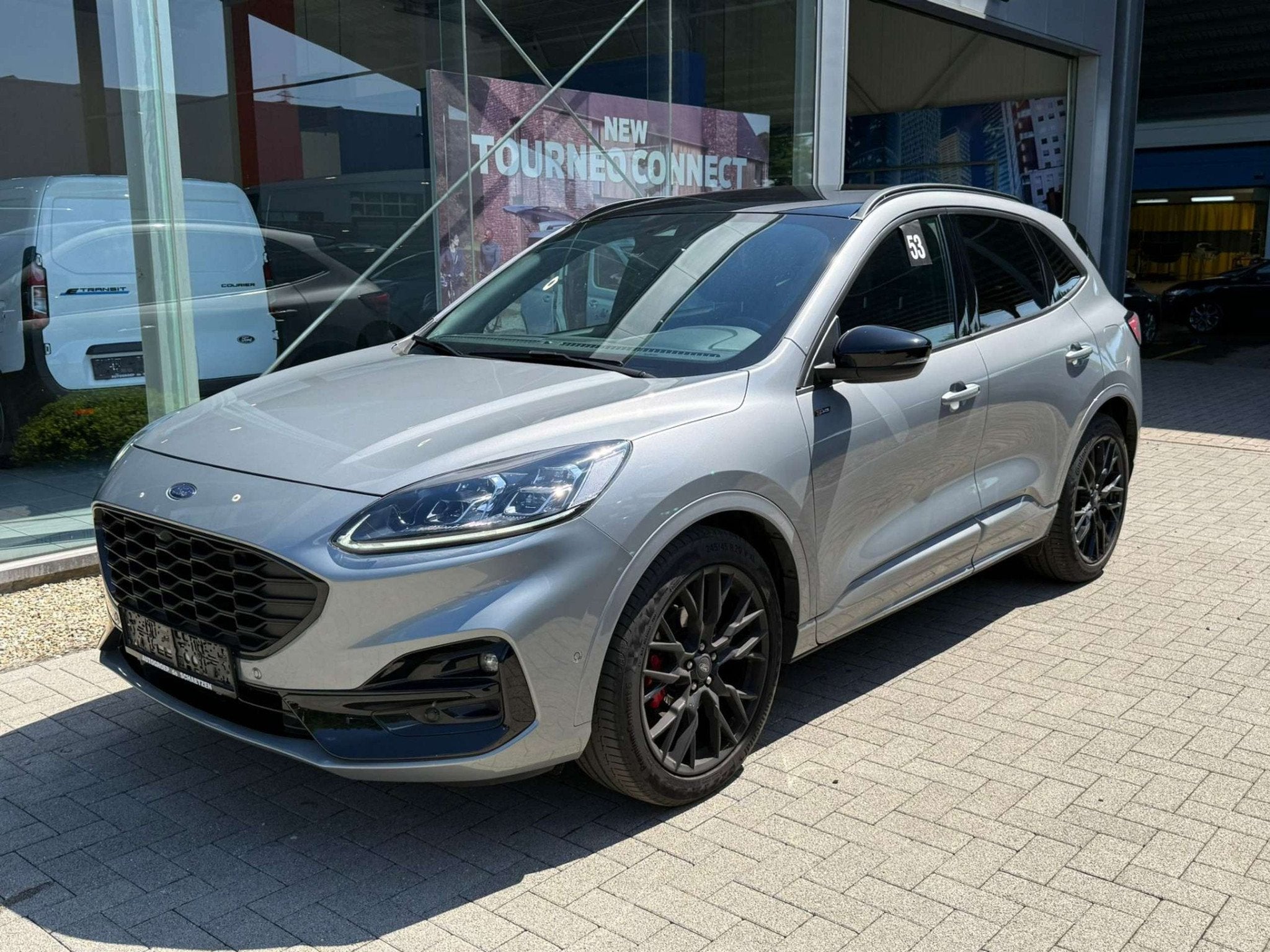 Ford Kuga ST-Line PHEV AUT (année de construction 2023), Autos, 1773 kg, Argent ou Gris, Achat, Noir