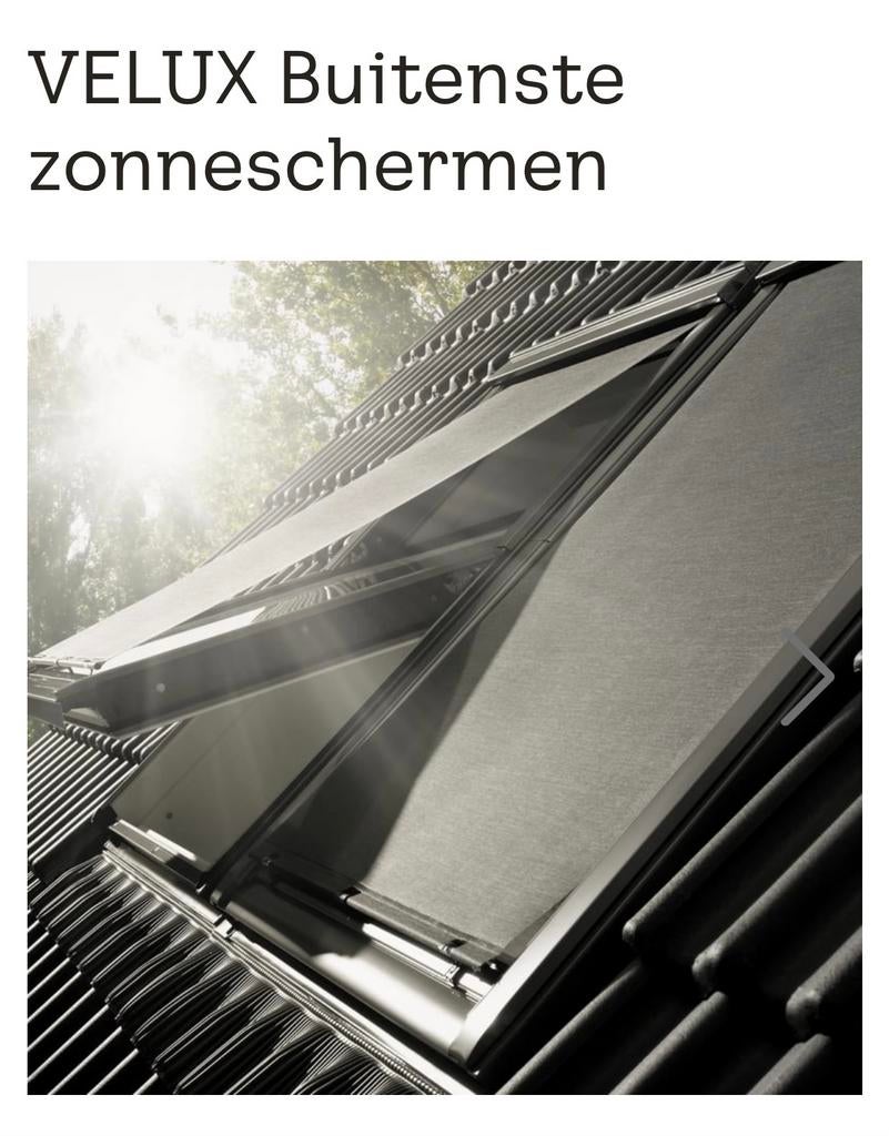 Auvent Velux MHL 5060 - Nouveau dans son emballage !, Neuf, Lucarne, 120 à 160 cm, Enlèvement