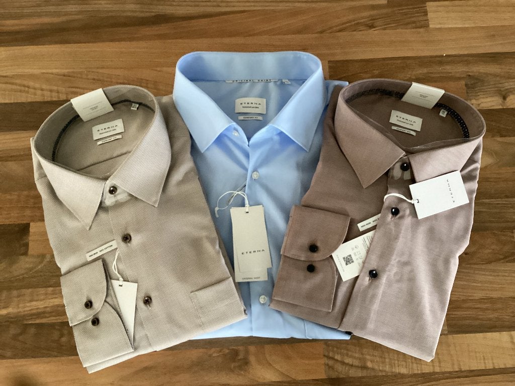 Hemden Eterna 47/48 nieuw, Eterna, Meerkleurig, Nieuw, Ophalen of Verzenden