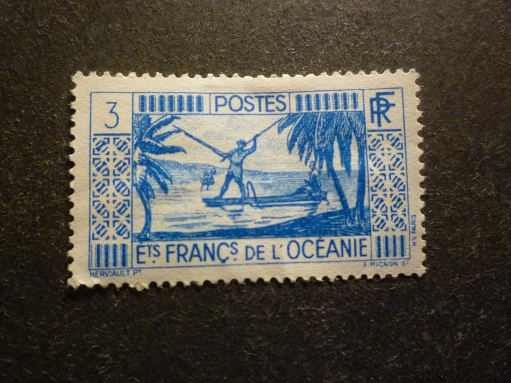 Océanie française 1939 Mi FR-OC 91 (o) OblitéréAC, Timbres & Monnaies, Timbres | Océanie, Envoi