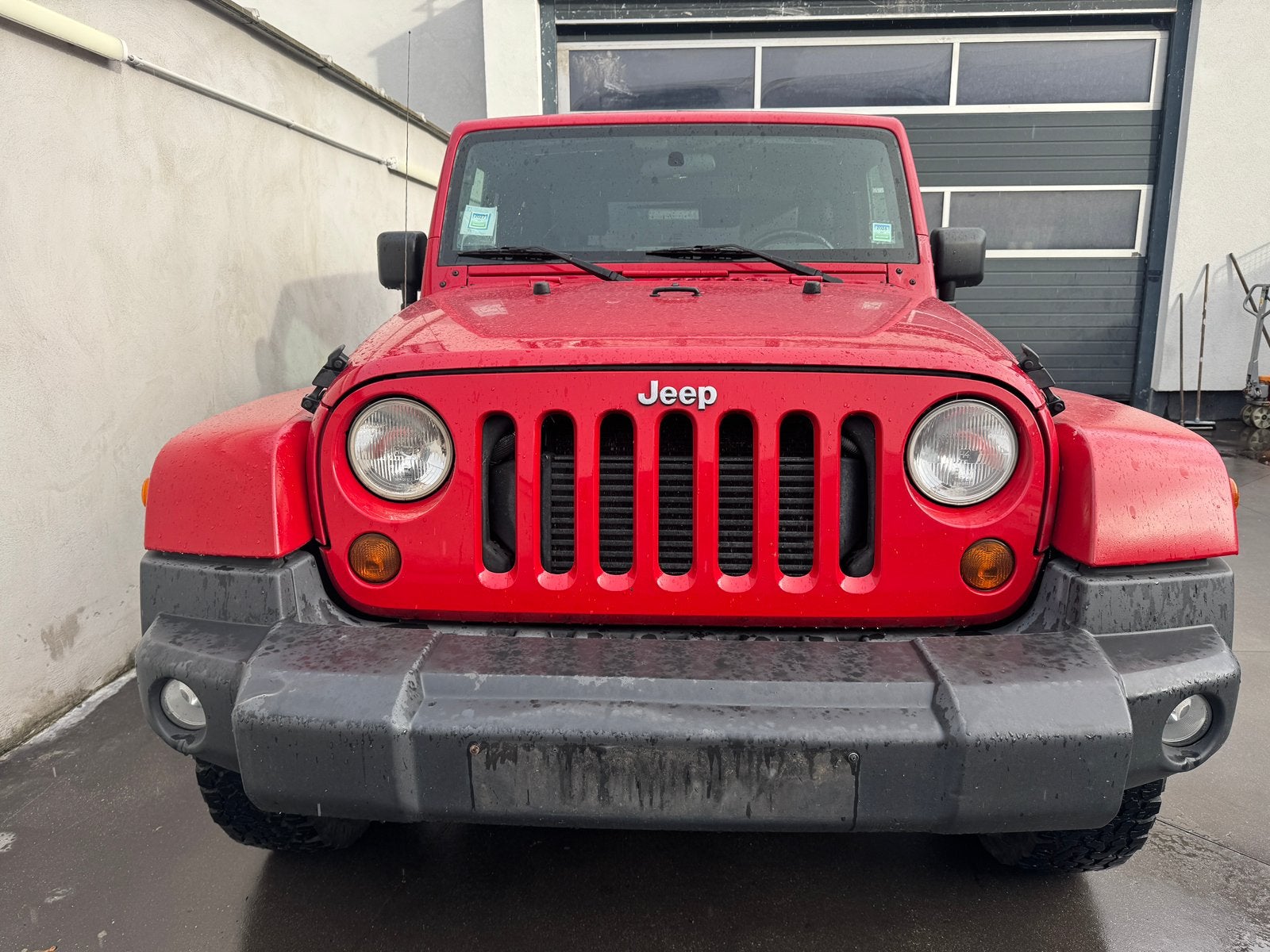 JEEP WRANGLER SPORT 2.8 CRD 4x4 – 2010 – DIESEL – MANUEEL, Auto's, Zwart, Bedrijf, Diesel, Te koop