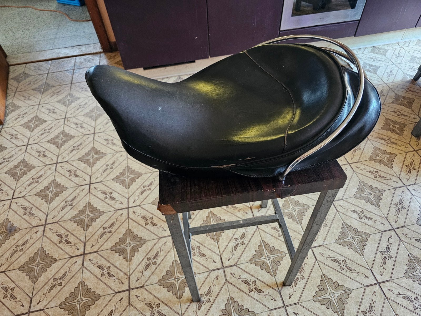 origineel corbin zadel voor harley davidson road king 2000, Motoren, Ophalen, Zo goed als nieuw