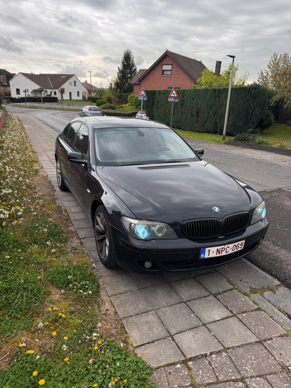 BMW 730d e65, Auto's, BMW, Automaat, 4 deurs, Achterwielaandrijving, Zwart