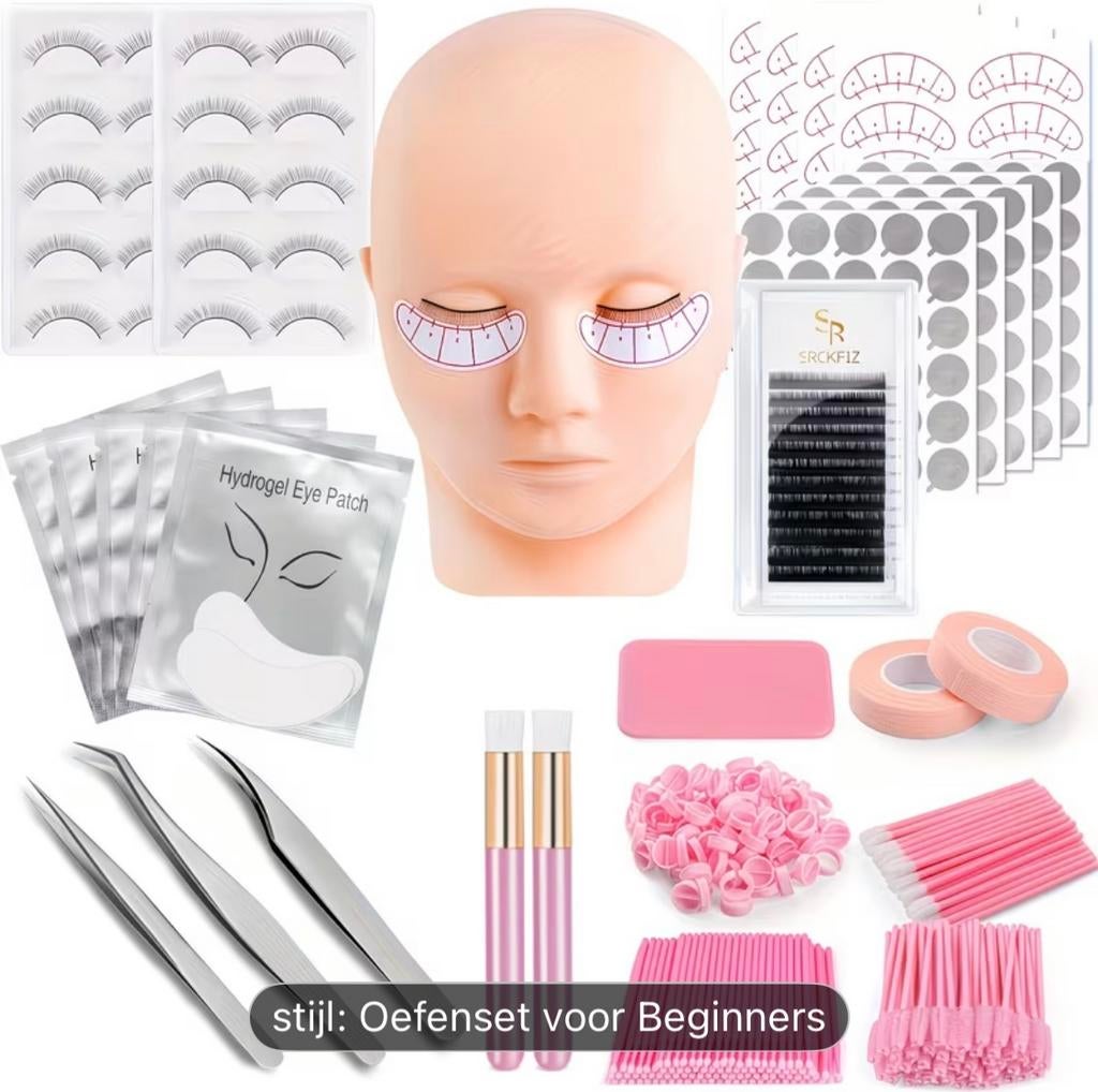 Beginners oefenset wimperextensions, Ophalen, Zo goed als nieuw