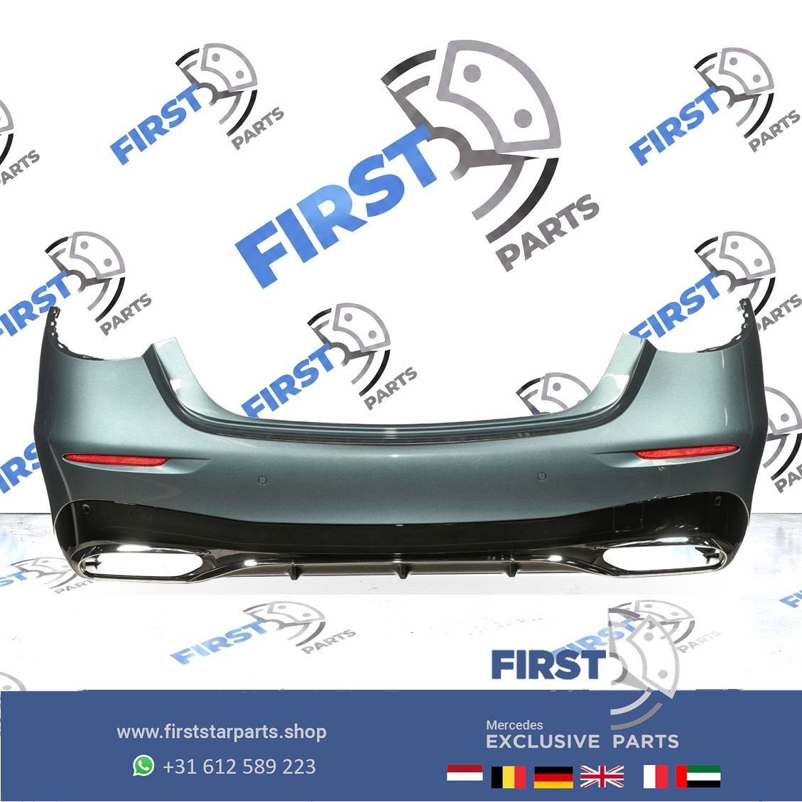 BUMPER W214 A2148851503 AMG ACHTERBUMPER 2023-2026 A21488590, Gebruikt, -, Ophalen of Verzenden, Achter