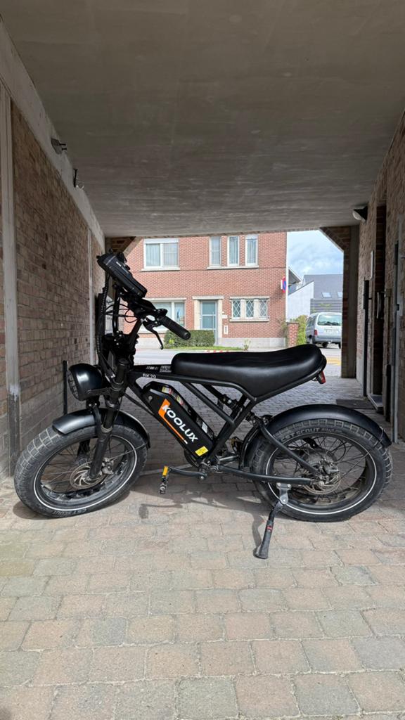 electric fat bike koolux bk29, Fietsen en Brommers, Elektrische fietsen, Gebruikt, 50 km per accu of meer, 55 tot 59 cm, Ophalen