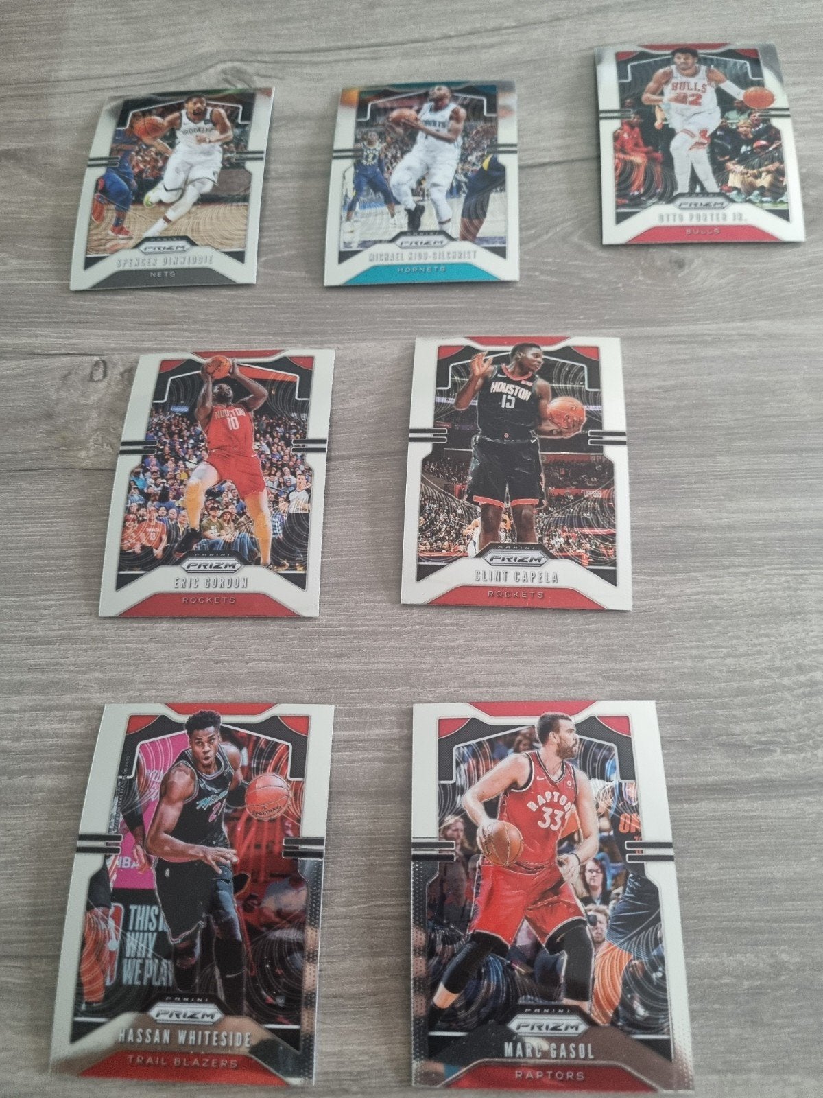 Panini's Prizm 19-20, Ophalen of Verzenden, Gebruikt, Meerdere plaatjes