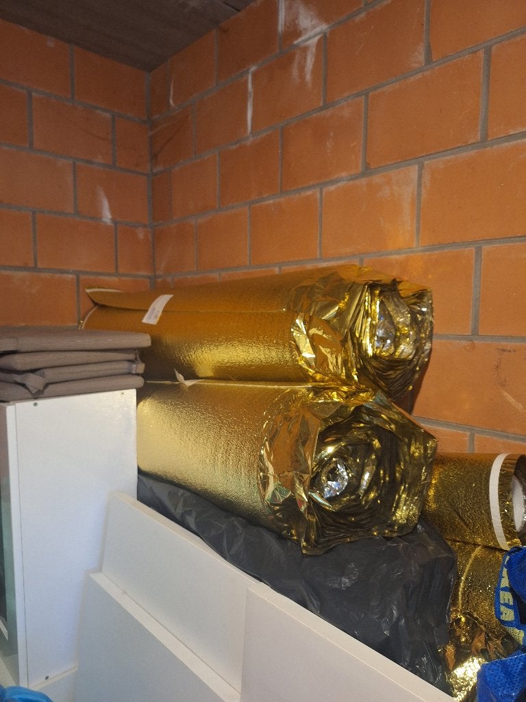 Isolerende ondervloer voor laminaat/parquet (zie andere adv), Doe-het-zelf en Bouw, Ophalen, Nieuw, Vloerisolatie