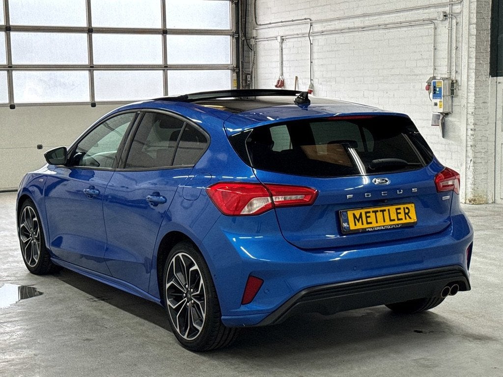 Ford Focus 1.5 EcoBlue ST Line Business | Panoramadak | B&O, Auto's, Gebruikt, Euro 6, 4 cilinders, Blauw