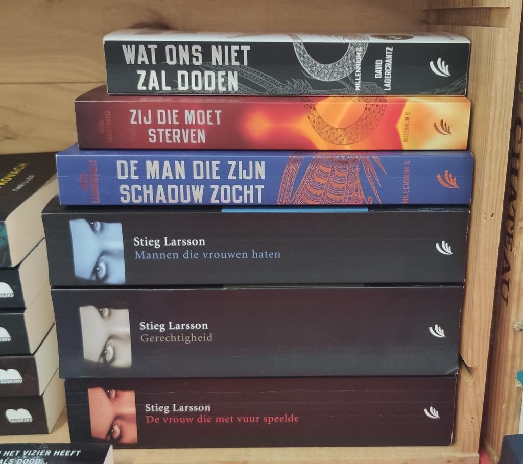 Boekenpakket Millennium - Stieg Larsson, Ophalen of Verzenden, Gelezen, Stieg Larsson, Scandinavië