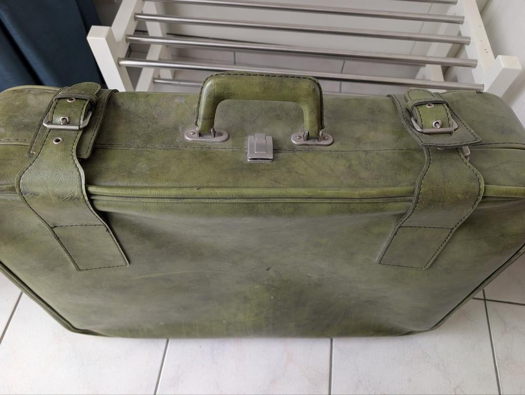 Vintage koffer, Ophalen, Gebruikt, 70 cm of meer, 45 tot 55 cm
