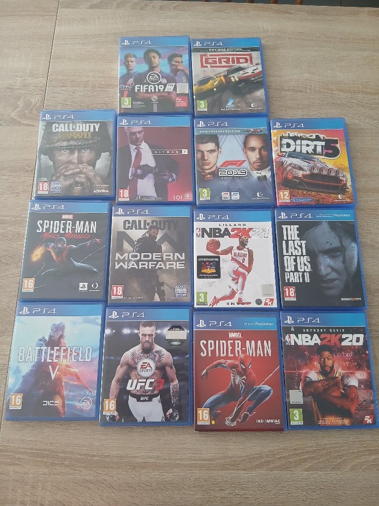 Ps4 spellen, Ophalen, Zo goed als nieuw
