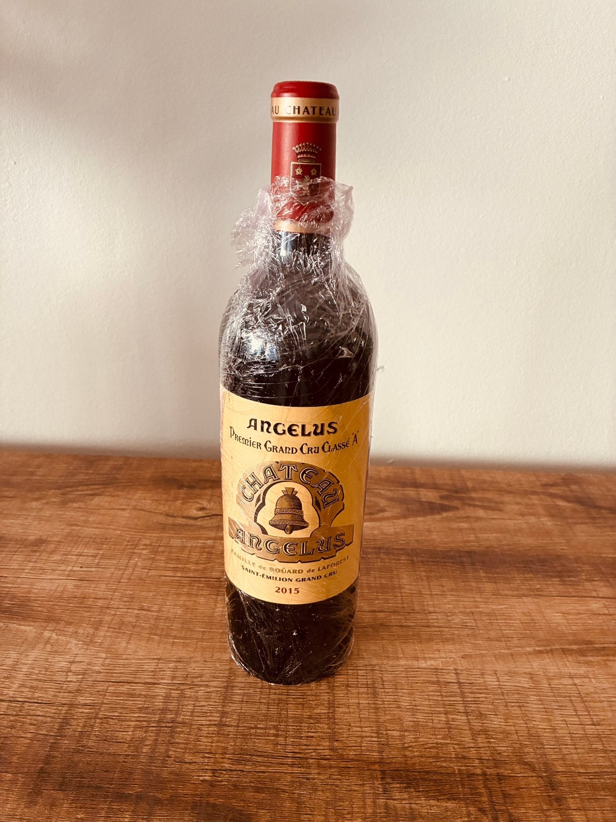 1 x Chateau Angelus 2015, Verzamelen, Wijnen, Ophalen, Frankrijk, Nieuw, Rode wijn
