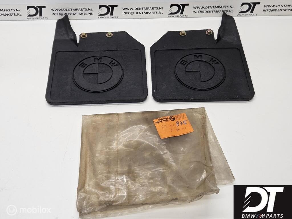 Set mud flaps, front BMW 7-serie E23 72601887363, Neuf, Enlèvement ou Envoi, BMW, BMW